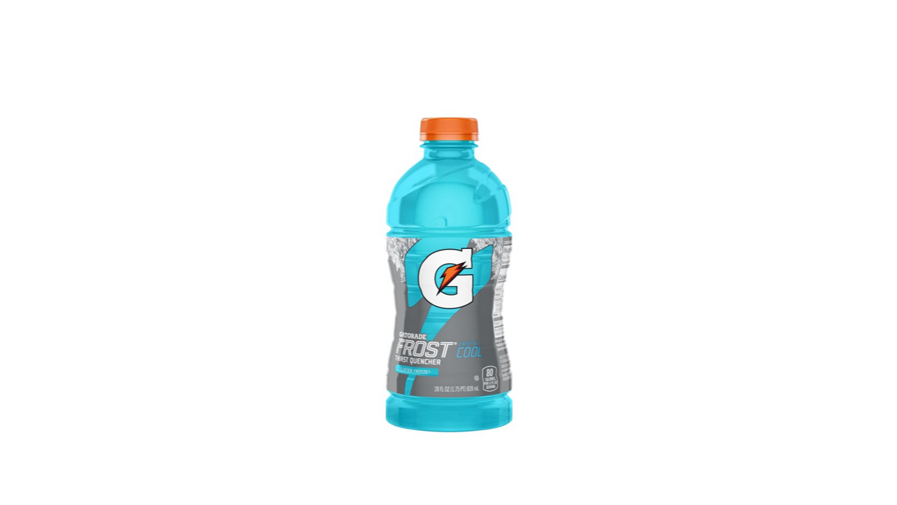 Order Gatorade Frost Glacier Freeze 28 oz food online from Rebel store, Las Vegas on bringmethat.com