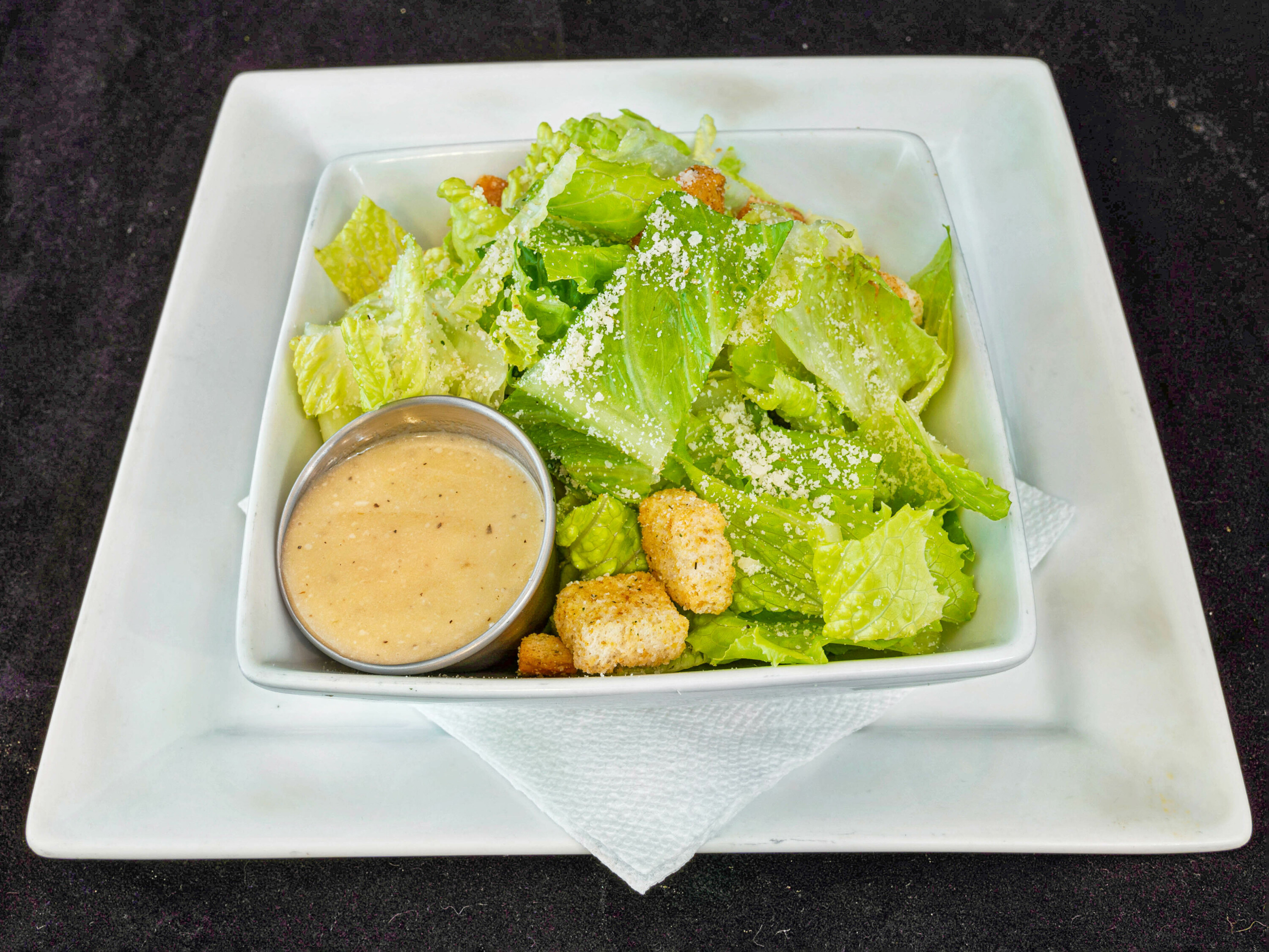 Order Caesar Salad food online from Bravo NY Pizza store, New Milford on bringmethat.com