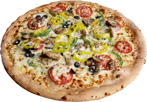 Order Big Veggie Pizza food online from Big Cheese Pizza store, Clayton on bringmethat.com