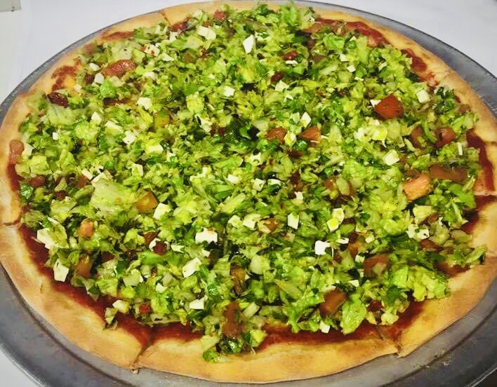 Order Tony's Salad Pizza food online from Chris Pizza store, Clifton on bringmethat.com