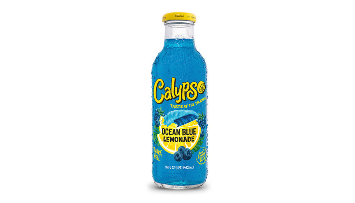 Order Calypso Lemonade Ocean Blue 16oz Bottle food online from Reyes Adobe Liquor & Jr Market store, Agoura Hills on bringmethat.com