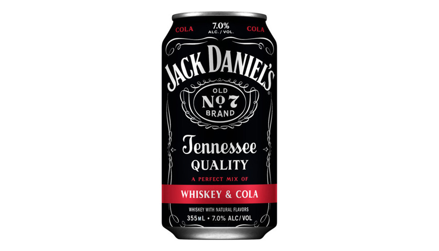 Order Jack Daniel's Whiskey & Cola 4x 355ml Cans food online from JR Food Mart store, Camarillo on bringmethat.com