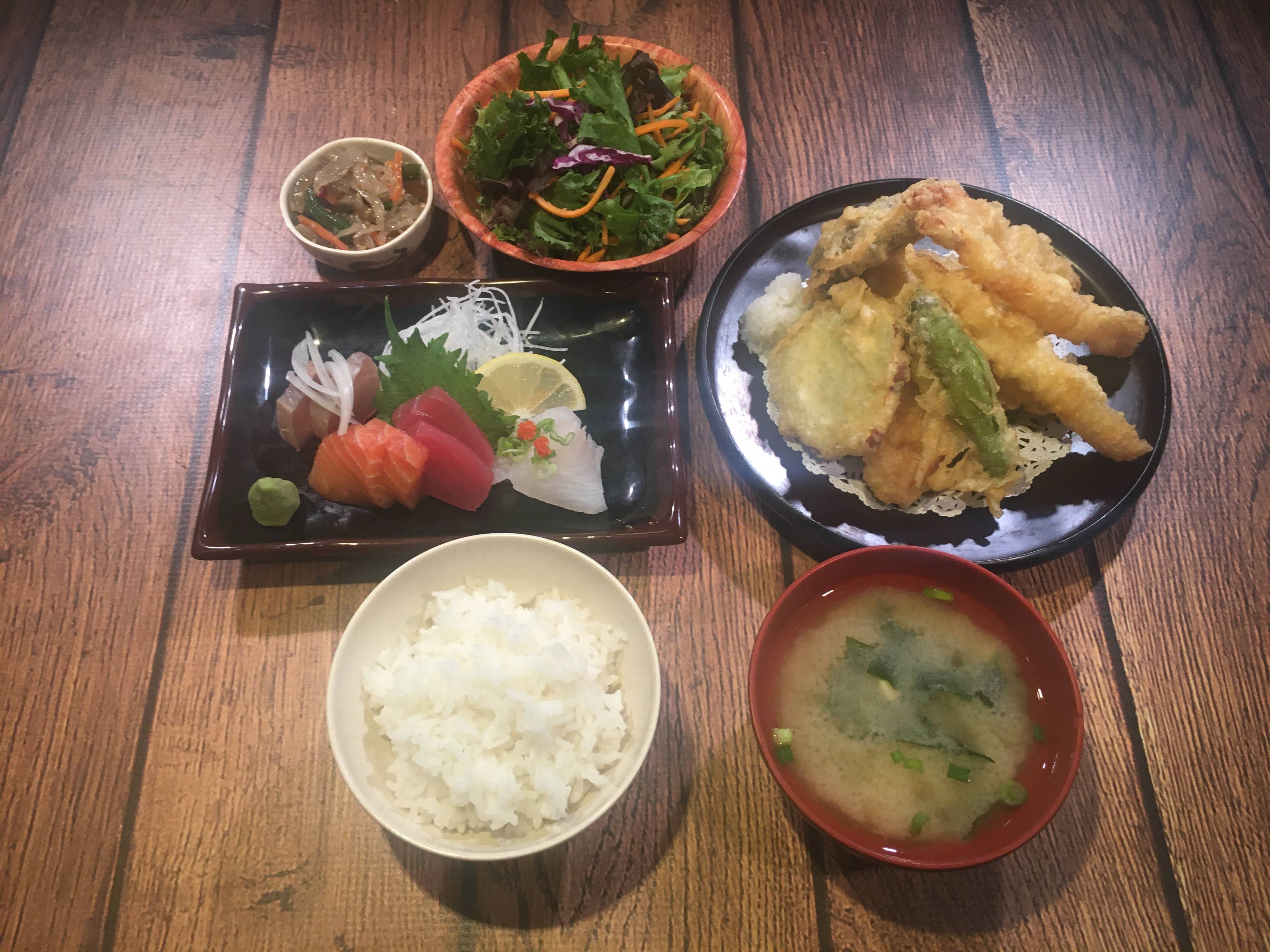 Order 2-Item Dinner Combo food online from Izakaya Takasei store, Fullerton on bringmethat.com