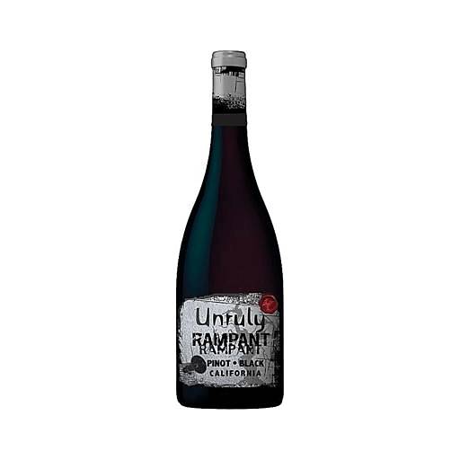 Order Unruly Rampant Black Pinot Noir (750 ML) 113216 food online from Bevmo! store, San Rafael on bringmethat.com