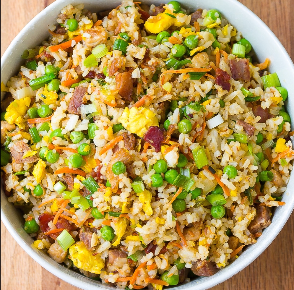 Order 75. Roast Pork Fried Rice food online from Buffet Dynasty store, Canton on bringmethat.com
