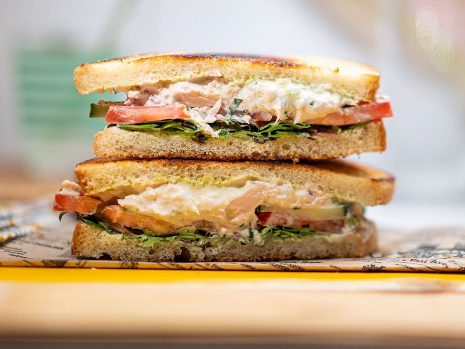 Order OG Tuna Salad Sandwich food online from Cheebo store, Culver City on bringmethat.com