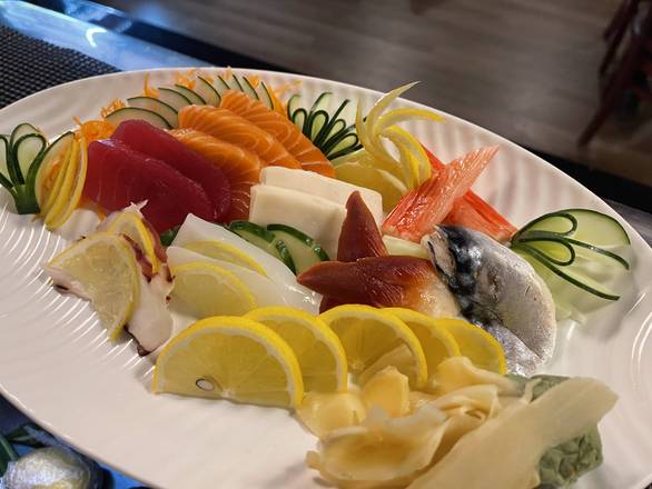 Order Sashimi Deluxe food online from Kyoto Sushi & Hibachi - Hammond store, Hammond on bringmethat.com
