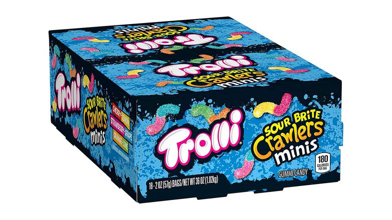 Order Trolli Extreme Sour Bite Crawlers- 18 Ct 2 Oz food online from Valero Food Mart store, Murrayville on bringmethat.com