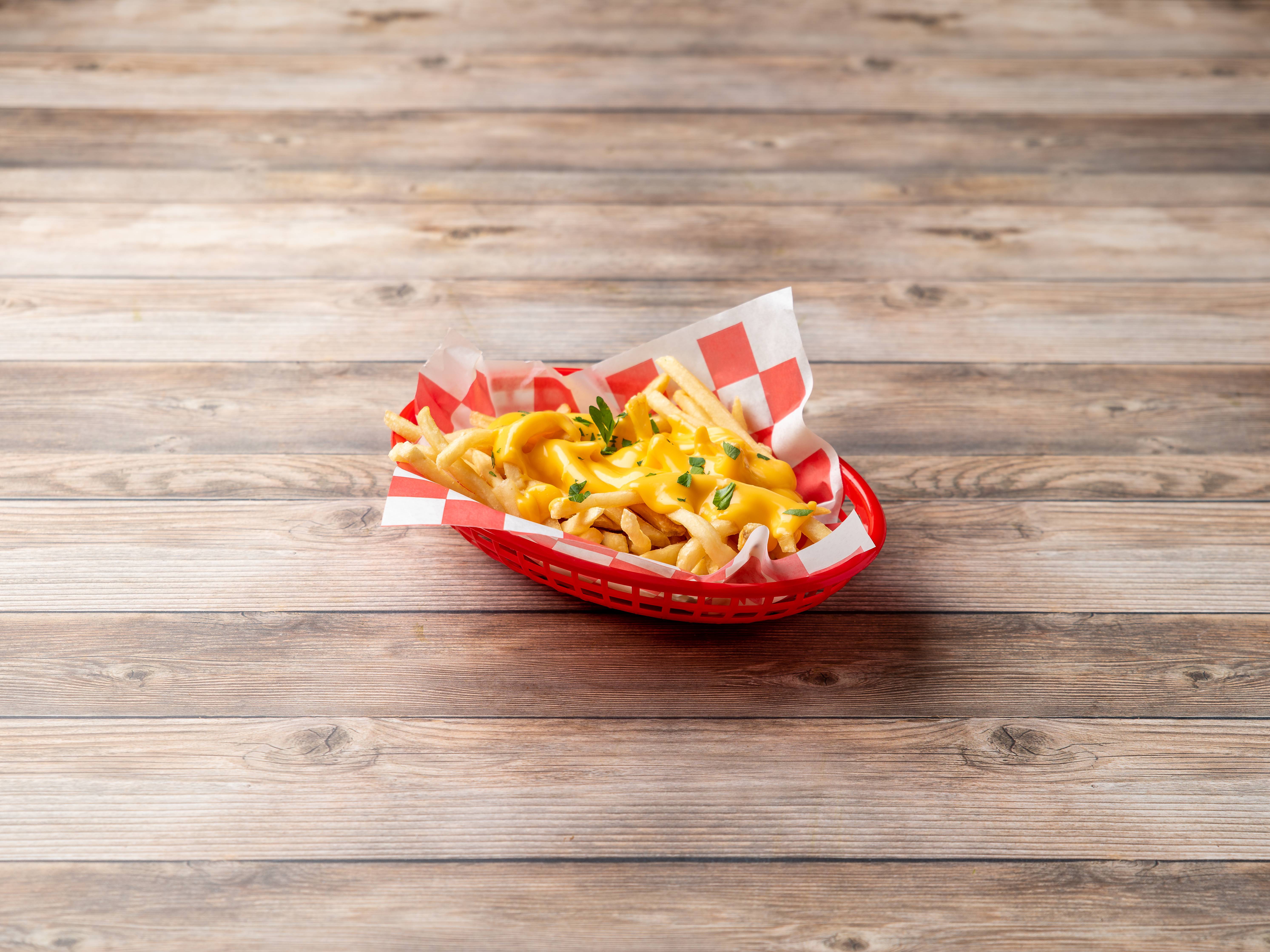 Order Cheese Fries food online from Byrons Hot Dog Haus store, Chicago on bringmethat.com