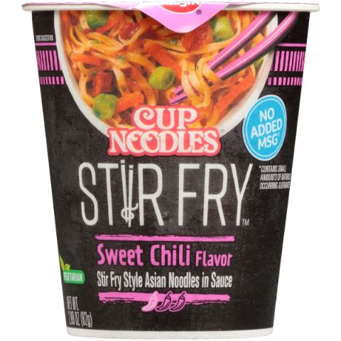 Order Cup of Noodles Stir Fry Sweet Chili 3oz food online from 7-Eleven store, Los Angeles on bringmethat.com