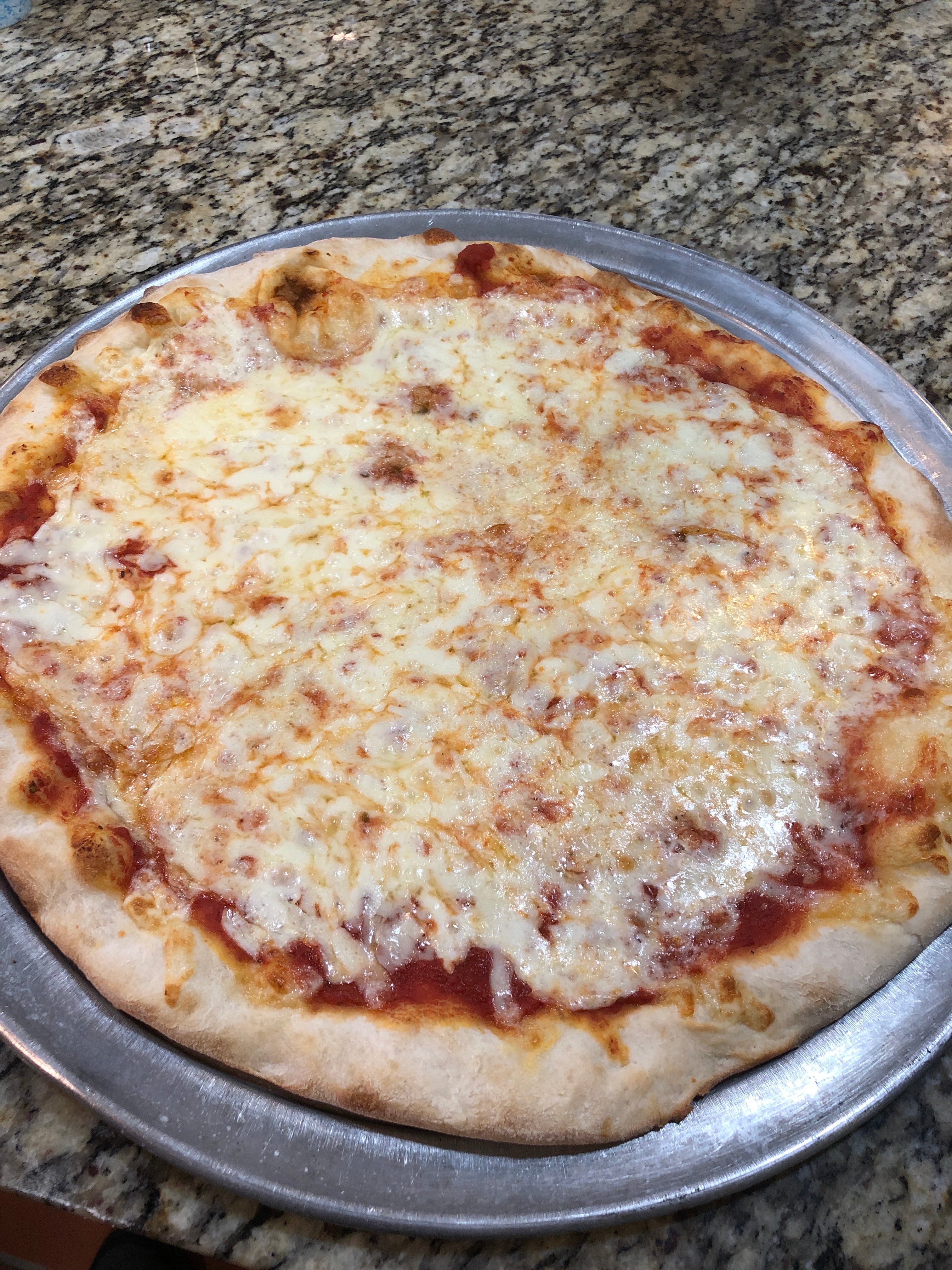 Order Plain Cheese Pizza - Small 12 food online from Papa Luigi Elmer store, Elmer on bringmethat.com