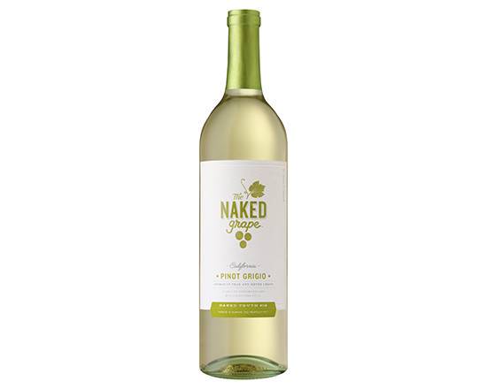 Order The Naked Grape Pinot Grigio, 750mL white wine (13.0% ABV) food online from Kenny Liquor Market store, ANAHEIM on bringmethat.com
