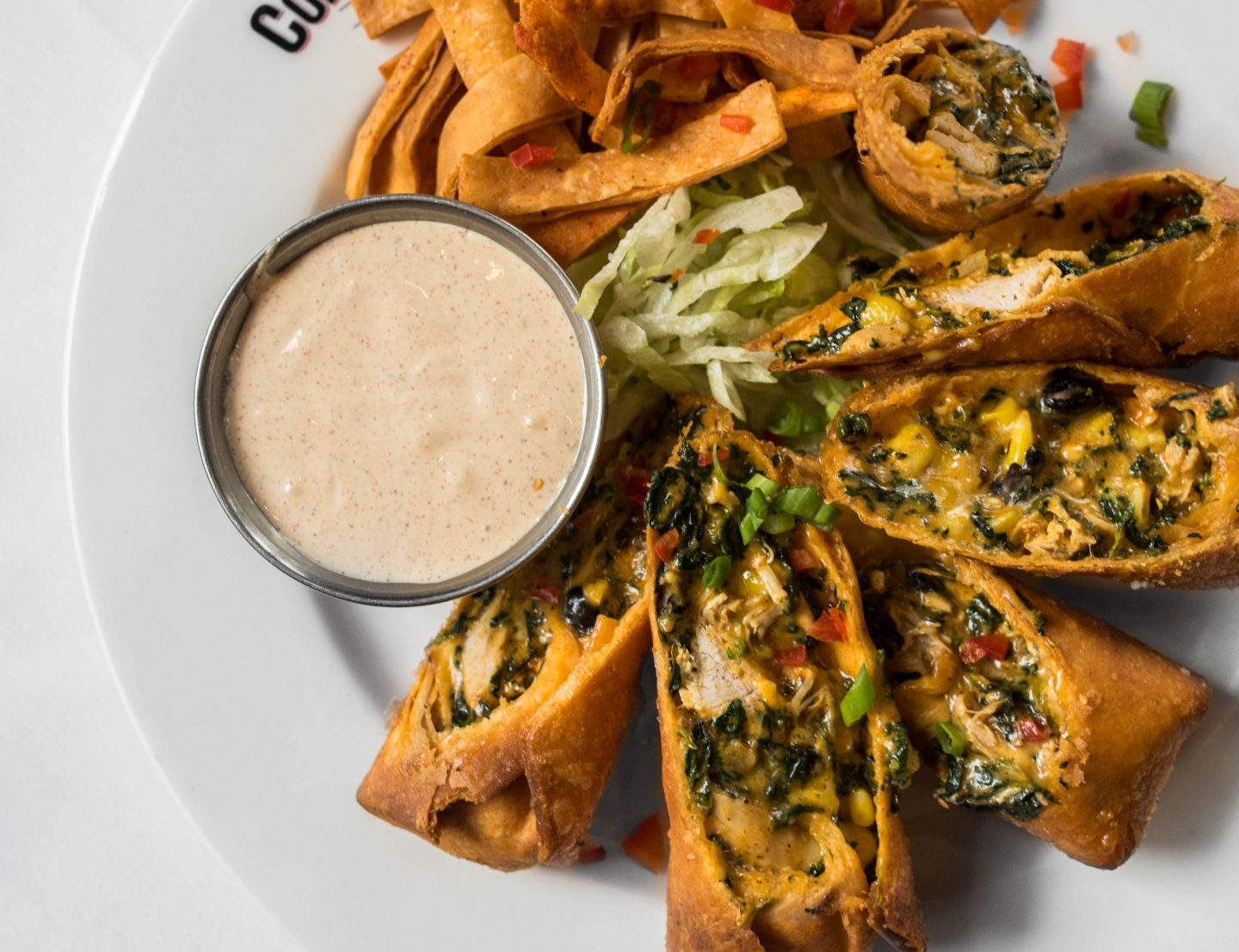 Order Fiesta Eggrolls food online from Copper Canyon Grill store, Gaithersburg on bringmethat.com