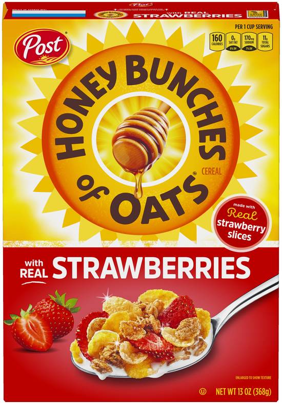 Order Honey Bunch Oats with Strawberries Cereal, 13 OZ food online from Cvs store, TRAVERSE CITY on bringmethat.com