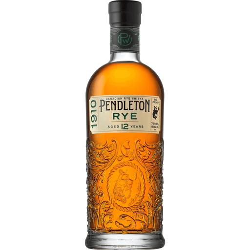 Order Pendleton 1910 12 Year Rye Whiskey (750 ML) 96002 food online from BevMo! store, Citrus Heights on bringmethat.com