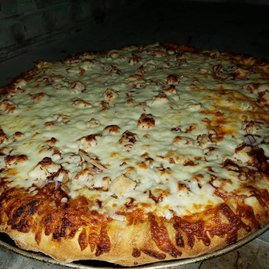 Order BBQ Amore Pizza food online from Dan Pizza Co store, Webster on bringmethat.com
