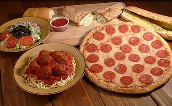 Order Dinner for 6 food online from Guido's Pizza and Pasta store, Winnetka on bringmethat.com