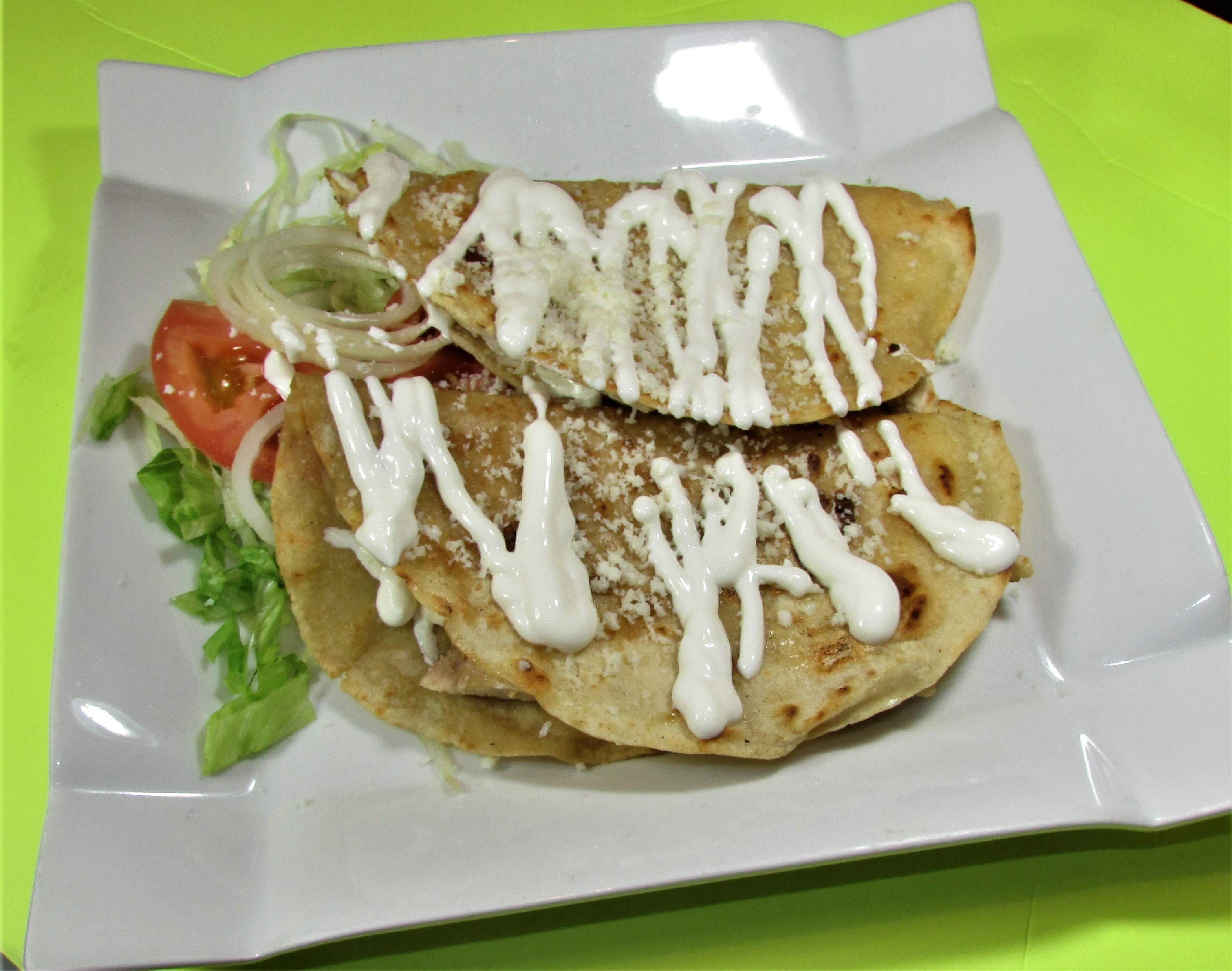 Order Quesadillas Hechas a Mano food online from Fonda Mexicana store, Bridgeport on bringmethat.com