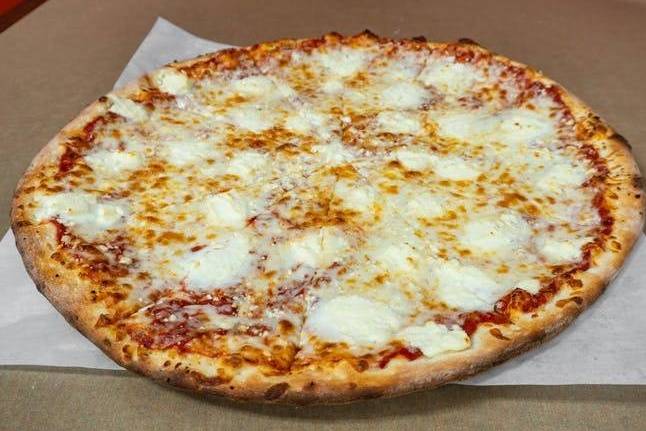 Order Four Cheese Pizza food online from Rancho Giant Pizza store, El Cajon on bringmethat.com