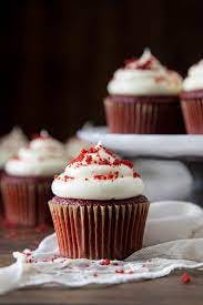 Order Red Velvet Cupcake food online from Small Cupcakes and Cake Factory store, Raleigh on bringmethat.com