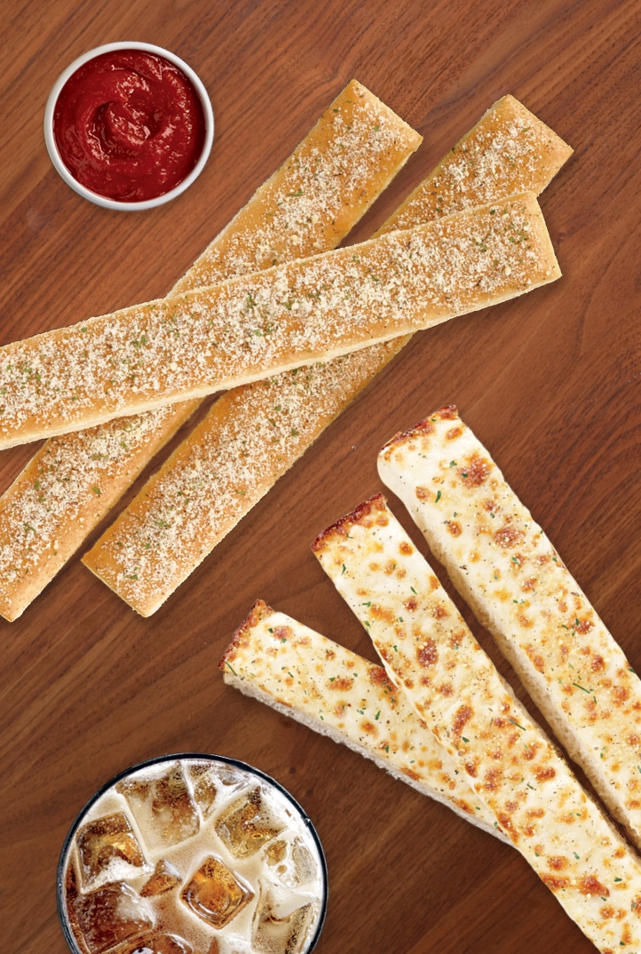 Order 3 PC Breadsticks food online from Pizza Hut Slice Bar store, Chicago on bringmethat.com