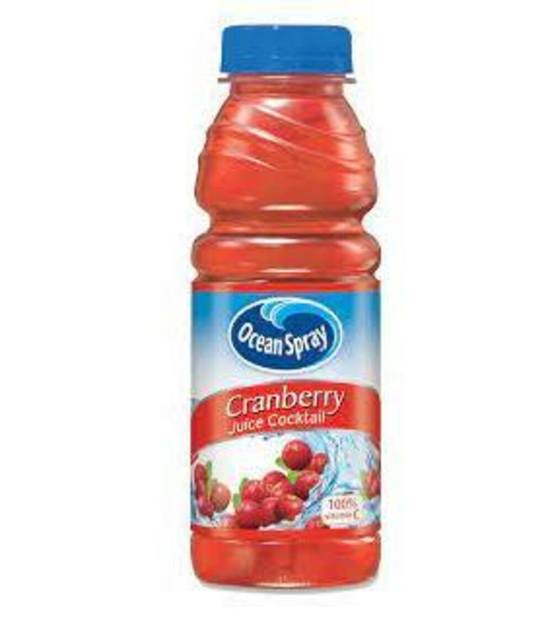 Order Ocean Spray Cranberry Juice 15 oz food online from IV Deli Mart store, Goleta on bringmethat.com