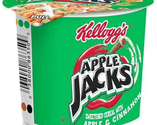 Order Kelloggs Apple Jacks Sweetened Cereal With apple and Cinnamon 1.5oz food online from Starway Liquor store, Bell Gardens on bringmethat.com