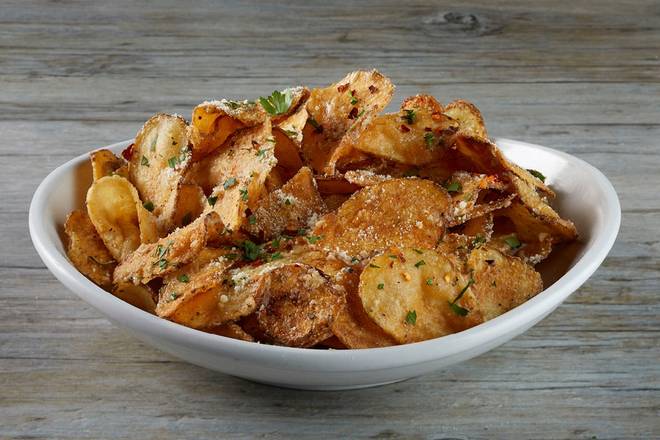 Order GARLIC PARMESAN CHIPS food online from Miller Ale House Montgomeryville store, North Wales on bringmethat.com