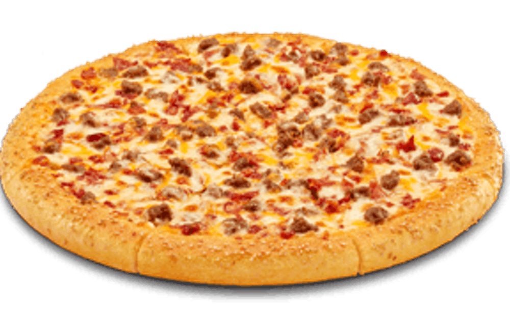 Order Bacon Cheddar Burger Pizza - Junior (4 Slices) food online from Hungry Howies Pizza & Subs store, Alabaster on bringmethat.com
