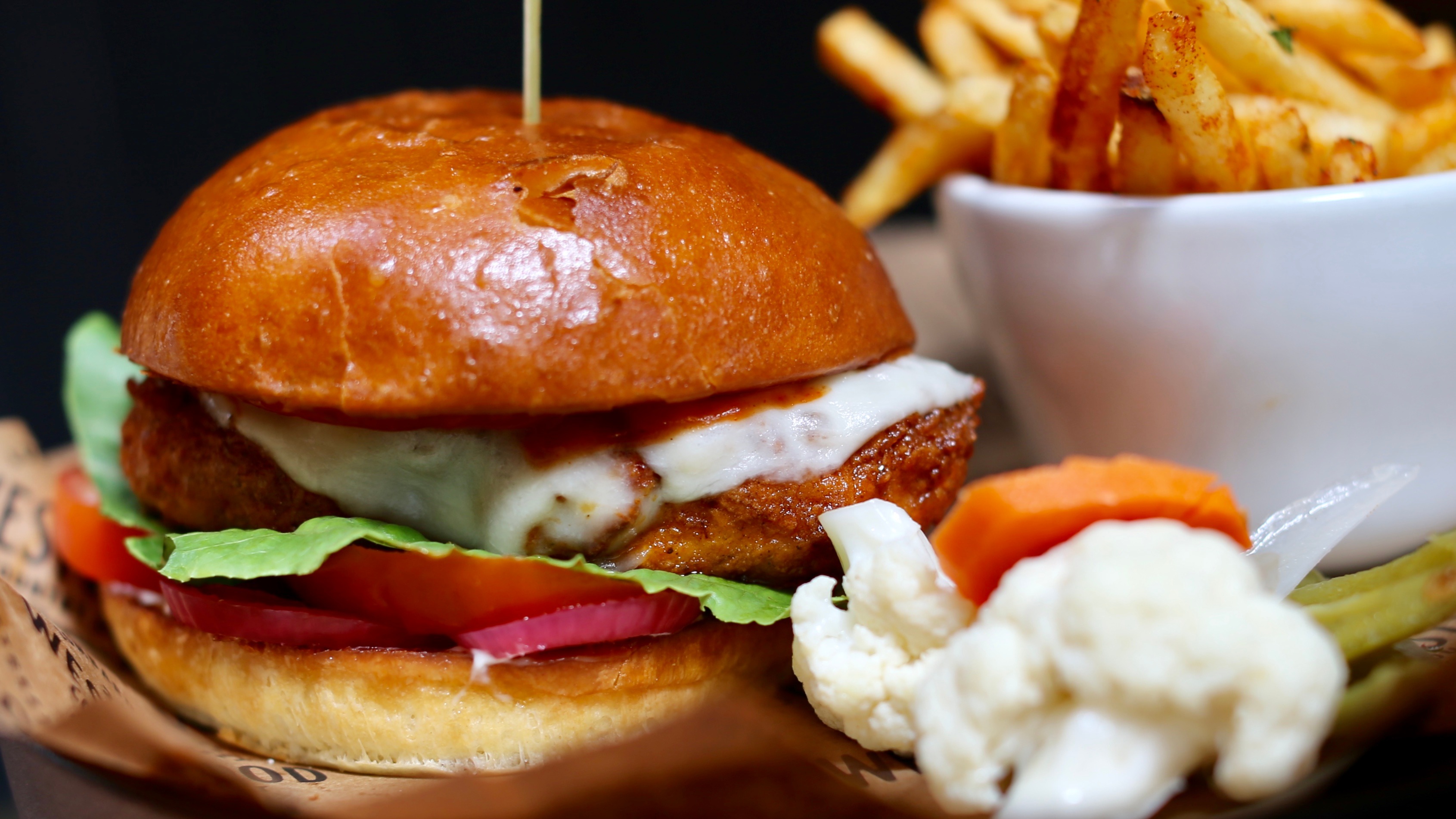 Order Hot Chicken Sandwich food online from Westwood store, San Francisco on bringmethat.com