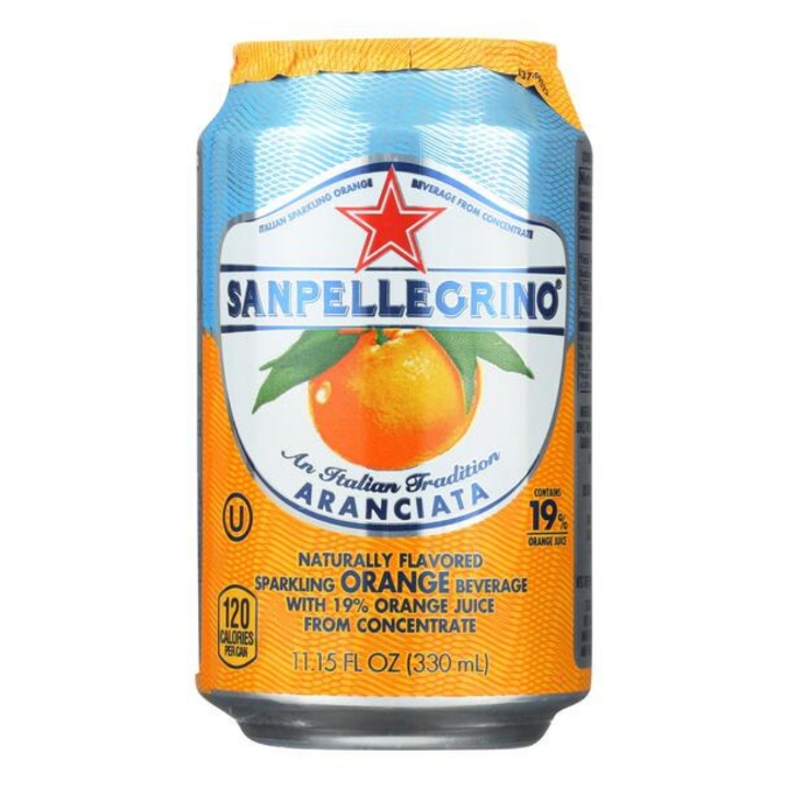 Order Sanpellegrino Sparkling Orange food online from The Bella Ciao store, Charlotte on bringmethat.com
