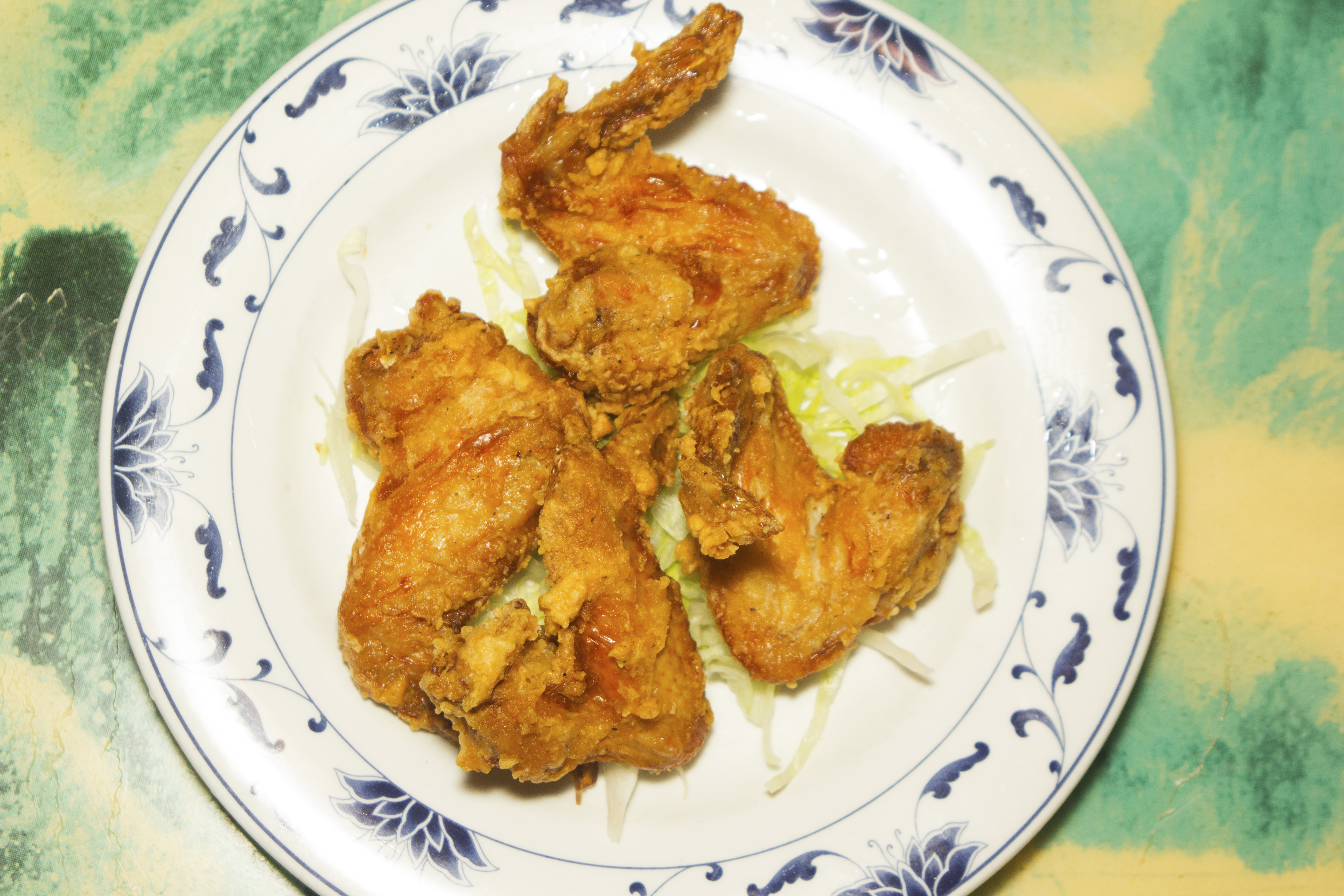 Order 22. Fried Chicken Wings food online from King Wok Restaurant store, Philadelphia on bringmethat.com
