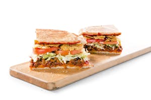 Order Taco Sandwich food online from Fox's Pizza Den store, Freedom on bringmethat.com