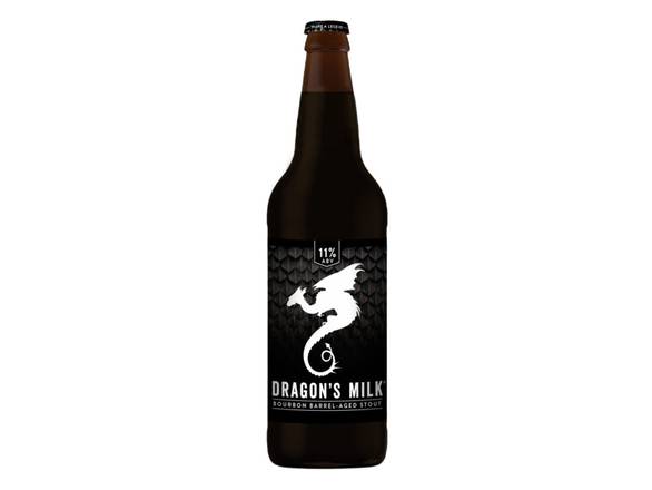 Order New Holland Dragon's Milk Bourbon Barrel Stout - 22oz Bottle food online from Rayan Discount Liquors store, CHICAGO on bringmethat.com