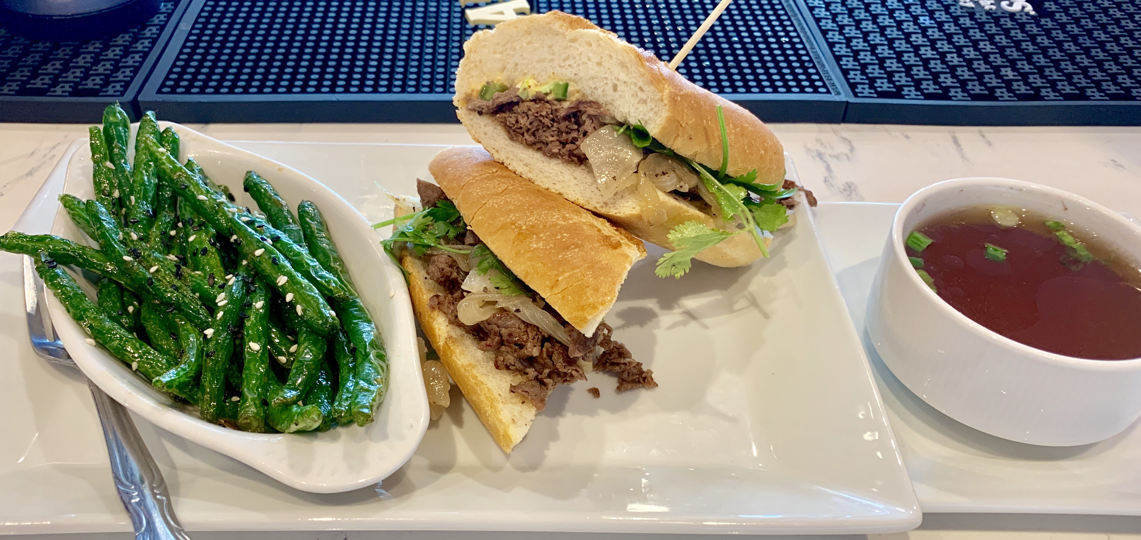 Order Pho French Dip food online from Riviere Modern Banh Mi store, Oklahoma City on bringmethat.com