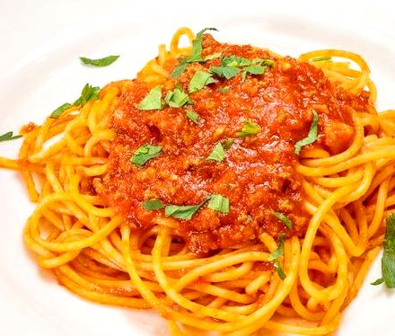 Order Spaghetti Bolognese food online from Danny's pizzeria ii store, Brooklyn on bringmethat.com