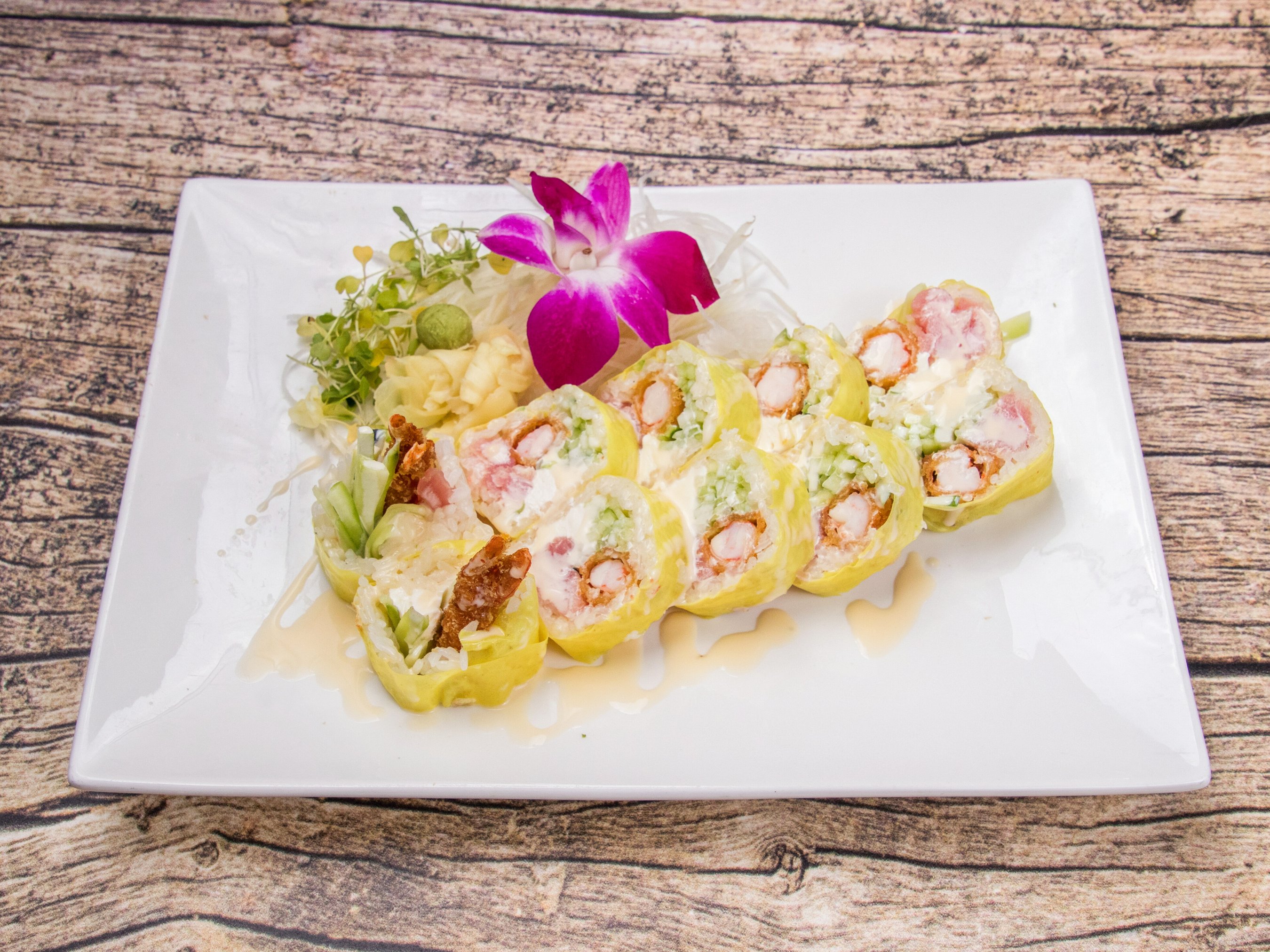 Order Hawaii Roll food online from Tokyo Bay Restaurant store, Roswell on bringmethat.com