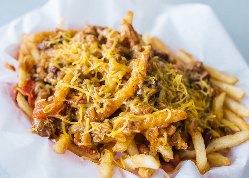 Order Chili Cheese Fries food online from Leatherbys Family Creamery store, Elk Grove on bringmethat.com