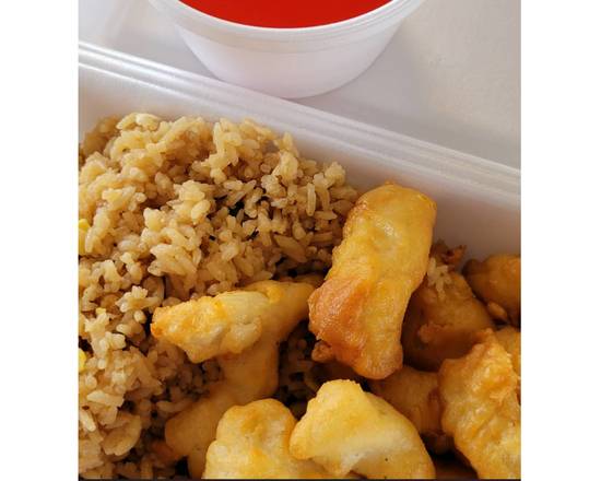 Order Sweet and Sour Chicken food online from Express Hibachi store, Decatur on bringmethat.com