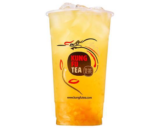 Order Sunshine Pineapple Tea Punch food online from Kung Fu Tea store, Denver on bringmethat.com