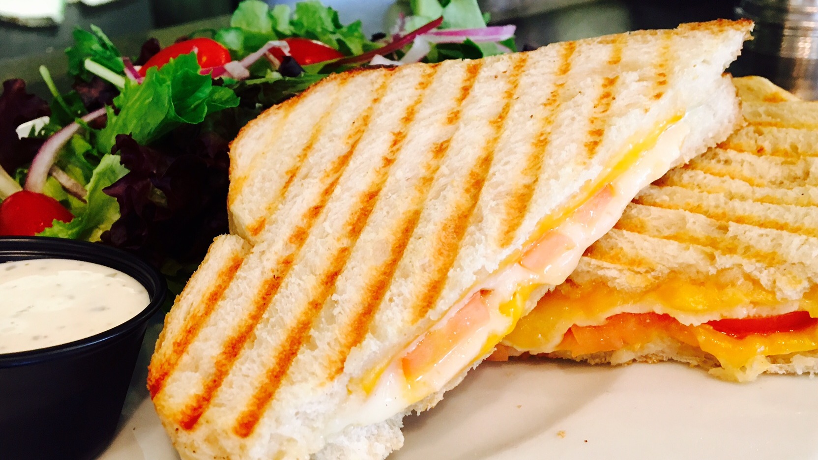 Order Meat Lovers Grilled Cheese Sandwich food online from Old Town Cafe store, Camarillo on bringmethat.com