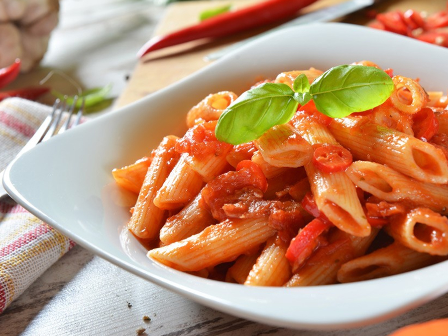 Order Pasta with Marinara Sauce food online from Carusos Italian Kitchen store, Los Angeles on bringmethat.com