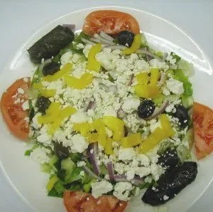 Order Greek Salad food online from Murph's Restaurant & Bar store, Franklin Square on bringmethat.com