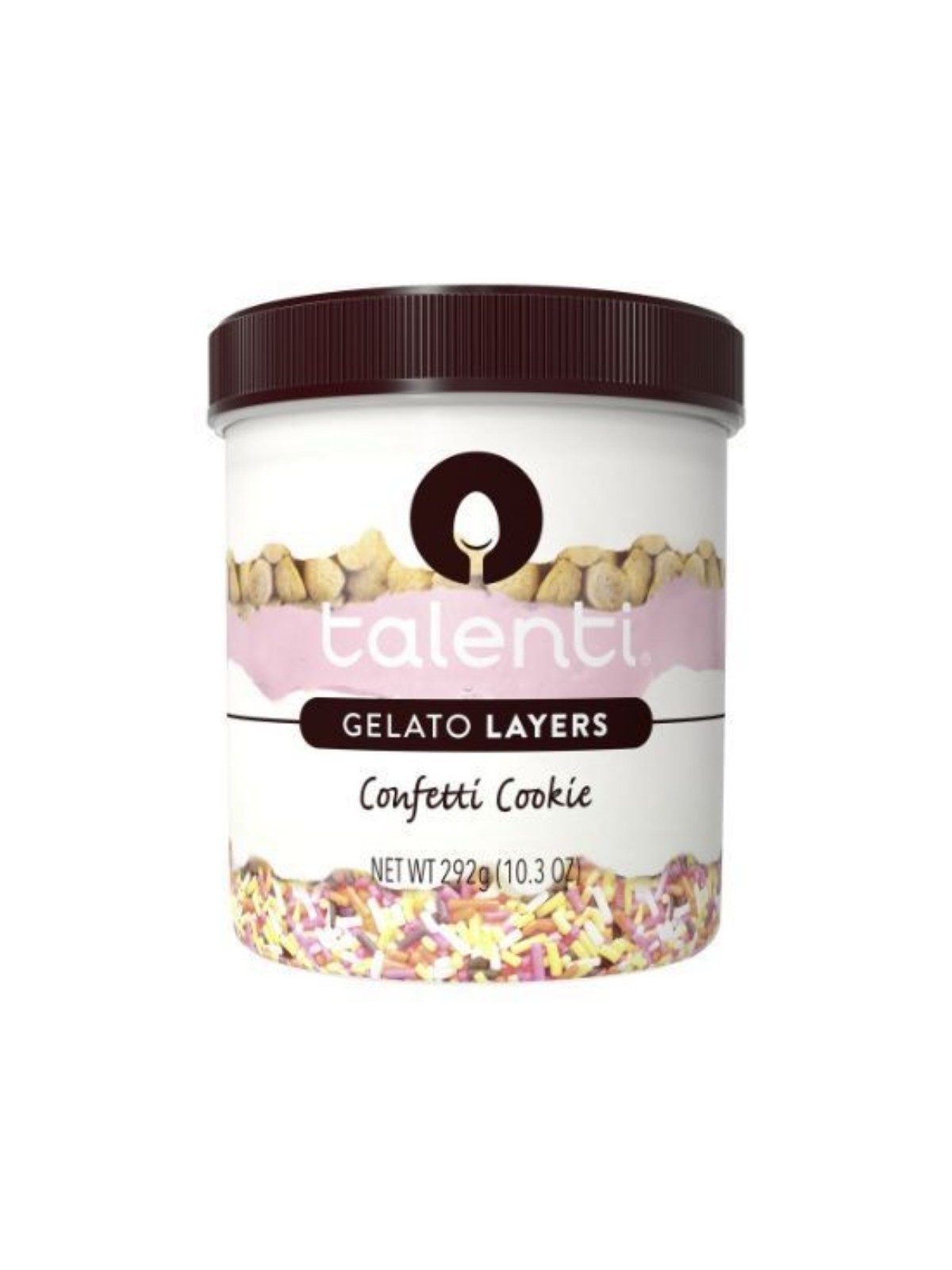 Order Talenti Gelato Layers Confetti Cookie (1 Pint) food online from Light Speed Market store, Los Angeles on bringmethat.com