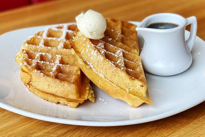 Order Belgian Waffle food online from Silver Diner - Fairfax store, Fairfax on bringmethat.com