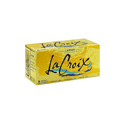 Order La Croix Lemon Sparkling Water (8PK 12 OZ) 115295 food online from BevMo! store, Milpitas on bringmethat.com