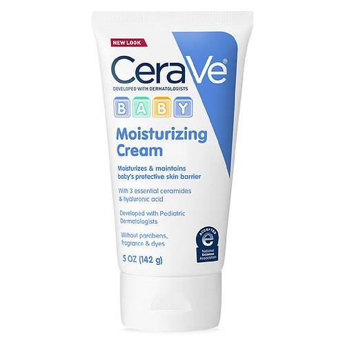 Order CeraVe Baby Moisturizing Cream with Hyaluronic Acid and Essential Ceramides - 5.0 OZ food online from Walgreens store, Corona on bringmethat.com