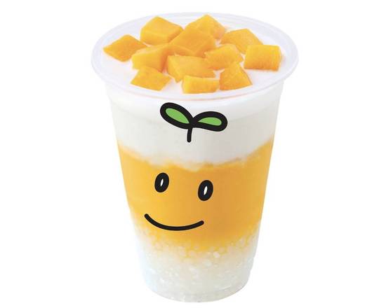 Order D4. Mango and Coconut with Sago 超多芒西米 food online from Hui Lau Shan store, Irvine on bringmethat.com