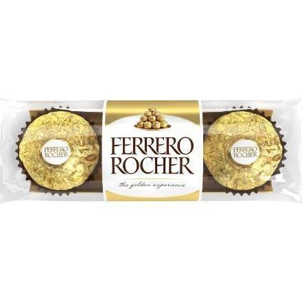 Order Ferrero Rocher Fine Hazelnut Chocolates (3 count) food online from Dolcezza Gelato store, Arlington on bringmethat.com