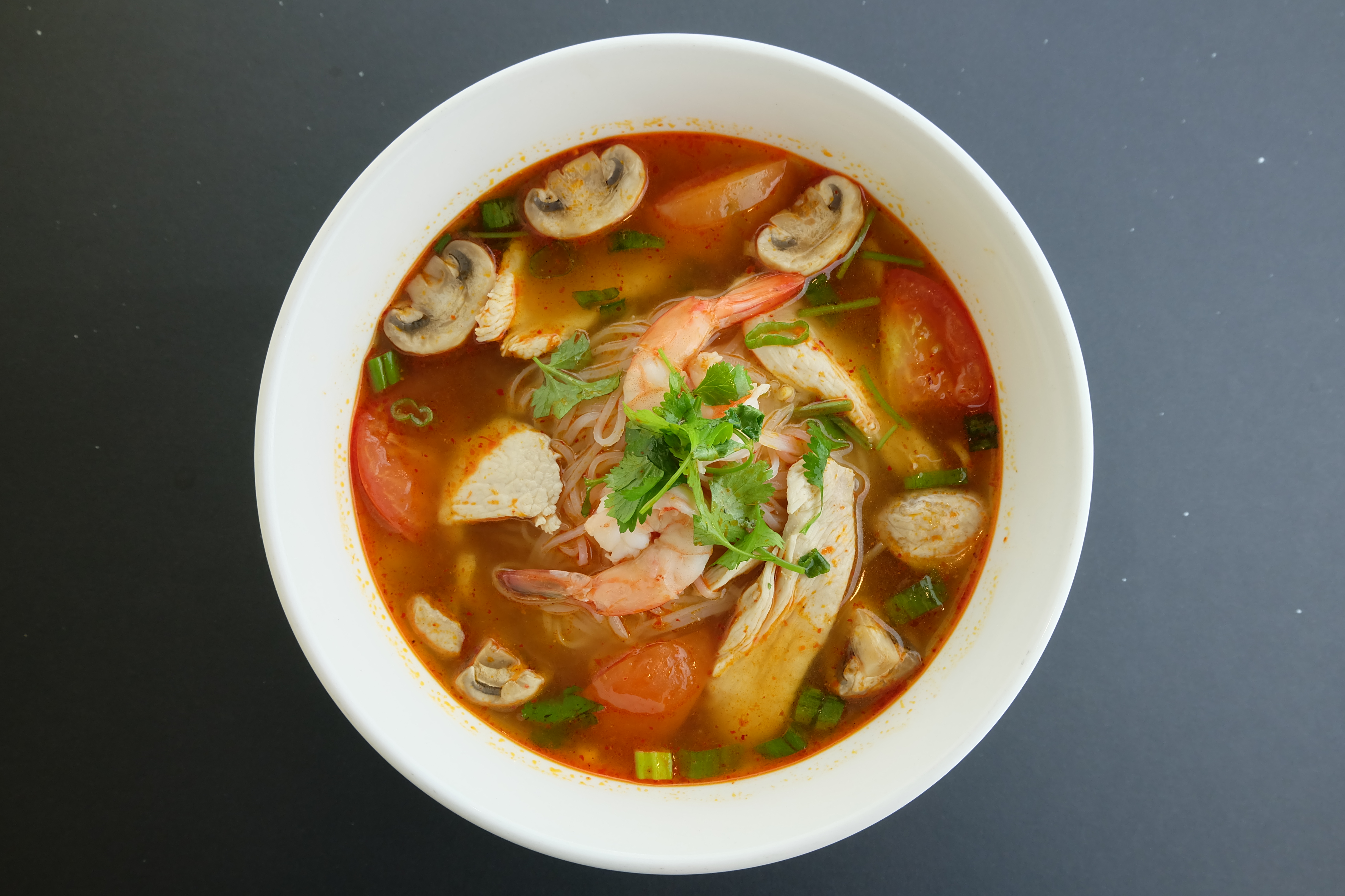 Order Tom Yum Noodle Soup Pho food online from Pho & Spice store, Waltham on bringmethat.com
